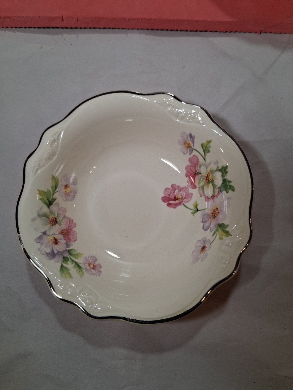 15 Homer Laughlin Virginia Rose Floral Bowls Round and Oval USA - Picture 3 of 9